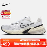 耐克女子休闲鞋W NIKE V2K RUN运动鞋FD0736-100白灰黑35.5 码