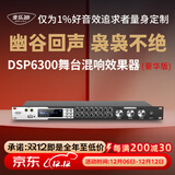 麦乐迪DSP6300卡拉ok混响器 数字音频前级效果器 家庭影院防啸叫调音台处理器含话筒 调音台均衡器 DSP6300专业K歌效果器豪华版 标准版