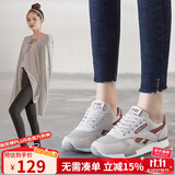 ZHR休闲鞋女精选牛皮舒适百搭女鞋 经典INS潮拼色运动鞋女 韩版时尚轻便透气鞋子女 AK60 米灰色 35