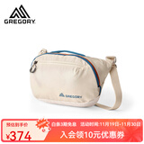 GREGORY格里高利 斜挎包男女户外运动旅行单肩背包 NANO SHOULDER系列 3L-粉雾白（25年新颜色）