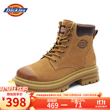 Dickies男士马丁靴高帮时尚男靴工装靴情侣靴男 土黄 41-男款