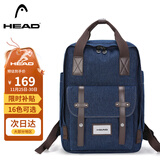 海德（HEAD）背包女大容量双肩包男15.6英寸笔记本电脑包旅行国家地理学生书包