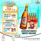 珠江啤酒9度  珠江P9啤酒 560ml*12瓶 整箱装 京东自营