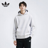 阿迪达斯（adidas）男子 三叶草系列 C Hoodie FT 卫衣 IB2008 灰色 M码