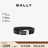 BALLY巴利【秋季焕新】男士腰带板扣式双面腰带 6226700 黑色110