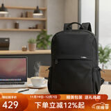 金利来双肩包男高档商务出差通勤旅行背包大容量电脑包生日礼物送男士 黑色