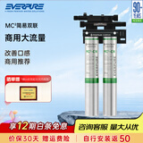 爱惠浦（Everpure）商用MC2净水器,咖啡机，制冰机，饮料，蒸烤箱，净化水，净水器 爱惠浦MC2双联无滤瓶款