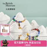 大英博物馆东方梦境香灰琉璃十八籽轻奢手链女款手串送女友生日礼物