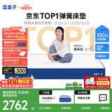蓝盒子Z1记忆棉独立弹簧床垫双人酒店厚席梦思线下同款1.5*2米软硬适中