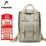 海德（HEAD）背包女大容量双肩包男15.6英寸笔记本电脑包旅行包国家地理书包