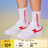 特步（XTEP）特步情侣男女板鞋小白鞋空军一号春夏季透气运动休闲板鞋