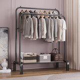 楠叶 衣架落地晾衣杆室内挂衣架简易置物卧室晒衣架宿舍衣服架GYGX-7