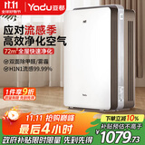 亚都（YADU）空气净化器 办公室家用净化器 除甲醛细菌雾霾过敏源流感 KJ600G-S5Pro