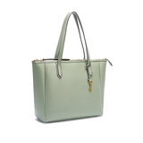 时光一百（TIME100）托特包复古高级单肩大容量通勤包时尚休闲百搭女包生日礼物送女友 森林秘语绿【可放14寸电脑】