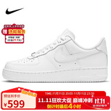 耐克NIKE缓震板鞋男空军一号AIR FORCE 1运动小白鞋CW2288-111白42