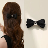奇美拉（CHIMERA）高级感蝴蝶结发夹后脑勺半扎发弹簧夹马尾夹发饰女生日礼物
