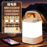 侍卫马小夜灯台灯床头灯生日礼物女生卧室睡眠灯婴儿喂奶护眼月子专用 插电款-仅可插电使用(触摸调光） 新升级可手提+送数据线