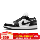 耐克NIKE休闲鞋男女熊猫AJ 1乔丹JORDAN 1运动鞋DC0774-101黑白36