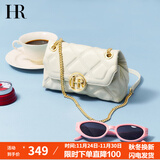 HR赫莲娜包包女包斜挎包女小包时尚菱格链条包生日礼物送女友