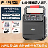 山水（SANSUI）SS20无线蓝牙音响手提户外便携家用高保真K歌一体机演出广场舞音箱大功率重低音声卡播放器礼物  顶配版 32G优盘