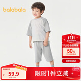 巴拉巴拉儿童睡衣套装春夏薄款空调服男女童家居服小童中大童208224171206