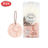 美丽雅沐浴球浴花洗澡搓澡神器男士女儿童浴巾淋浴起泡球 2只装