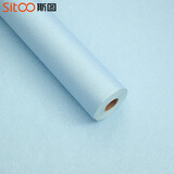 斯图（sitoo）宿舍墙纸自粘卧室背景墙加厚防水壁纸客厅寝室装饰纸贴画3D彩装膜 蚕丝蓝色60cm*3米