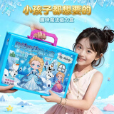 亲巴贝磁力安静书礼盒免裁剪换装贴纸磁吸童3-6岁女孩玩具生日新年礼物