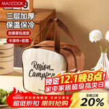 美厨（maxcook）保温饭盒袋 保鲜饭盒包 创意面包便携保温饭盒便当手提袋MCPJ8251