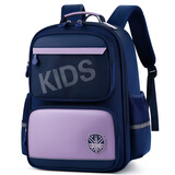 Edison爱迪生小学生书包女护脊减负防下坠1-3-6年级反光儿童背包L38-3