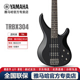 雅马哈（YAMAHA）电贝斯TRBX174四弦5五弦初学者被主动TRBX304贝司 TRBX304-BL黑色