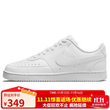 耐克NIKE运动板鞋女缓震COURT VISION运动鞋DH3158-100白36.5