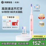 华为智选力博得鸿蒙智选智能声波电动牙刷优漾3 情侣牙刷礼物成人学生牙刷深度清洁亮白180天长续航
