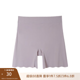 纤莉秀大码女装防走光不卷边安全裤丝滑轻薄无痕裸感打底裤秋新款1730 粉色 2XL