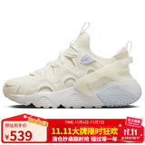耐克NIKE女子休闲鞋气垫HUARACHE秋款运动鞋DQ8031-101顶峰白36