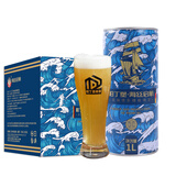 帕丁堡精酿啤酒整箱德式原浆啤酒1L*12大桶扎啤白啤小麦精酿桶装 13°P进阶款精酿 1000mL 8桶 礼盒装