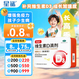 [星鲨]维生素D滴剂 400IU*60粒 1盒装 星鲨维生素d3滴剂（胶囊型）d3婴幼儿儿童成人补充维生素d促进钙 维生素d滴剂