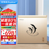 荣事达（Royalstar）冰柜商用大容量全冷冻卧式冰柜家用冷藏冷冻两用冷柜双温商用大冰柜冷冻柜展示柜 228升单温金色微霜【一级能效】