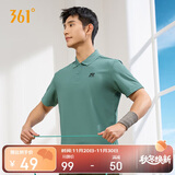361°短袖男士t恤夏季运动服速干衣跑步健身上衣polo衫652424122H-4