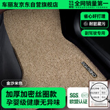 车丽友 定制丝圈单片副驾驶汽车脚垫专用于迈腾亚洲龙君越凯迪拉克ct5