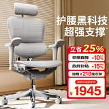 Ergonor保友金豪b雄鹰 人体工学椅 电脑椅 电竞椅办公椅子可躺老板椅 【金豪b雄鹰】银白网