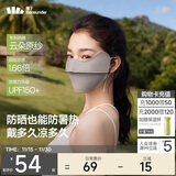 蕉下（beneunder）凉感防晒口罩女全脸防晒面罩护脸基尼骑行口罩高颜值映野灰
