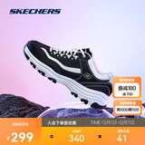 斯凯奇奥利奥|男鞋秋冬季黑白老爹鞋复古熊猫鞋透气厚底运动鞋8790091