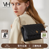 VANESSA HOGAN VH女包繁花系列极光菱格包百搭小香风单肩链条包斜挎包圣诞礼物