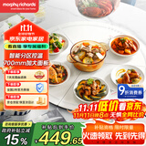 摩飞电器（Morphyrichards）三折叠暖菜板 圆形折叠饭菜保温板热菜板 多功能饭菜加热板加热桌垫菜板饭菜保温神器MR8306