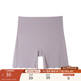 纤莉秀大码女装防走光不卷边安全裤丝滑轻薄无痕裸感打底裤秋新款1730 粉色 XL