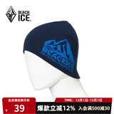 黑冰（BLACKICE） 秋冬户外男女通用跑步运动针织帽城市休闲保暖毛线帽冬季帽子 Z2141-探索-蓝