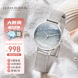 OLIVIA BURTON手表女士ob自营满天星欧美表钢轻奢时尚生日礼物送女友OB16US59