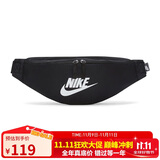 耐克（NIKE）男女腰包 单肩包斜挎包胸包休闲包DB0490-010 黑