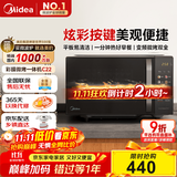 美的（Midea）微波炉经典升级款M2A 家用小型20升平板式易清洁快捷双旋钮高效速热杀菌除味以旧换新